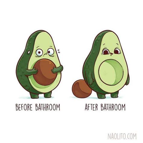 Cute Cartoon Drawings Illustrate Relatable “Before and After” Scenarios