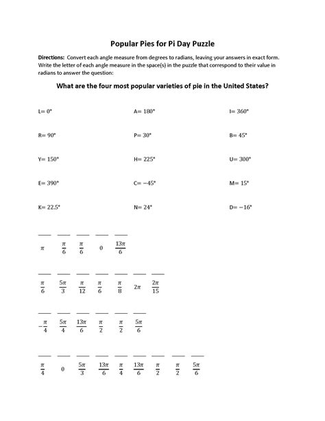 Degrees To Radians Worksheet – Worksheets are definitely the spine to scholars getting to know ...