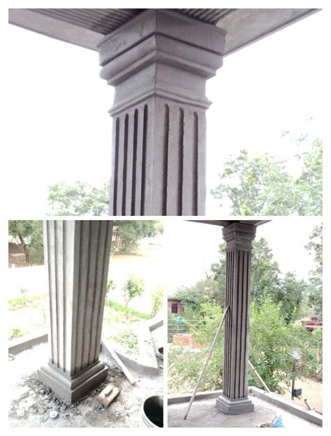 Square Pillar Design for Compound Walls