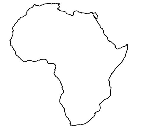 Africa Outline - ClipArt Best