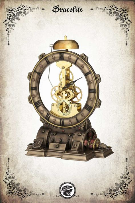 Steampunk Clock Mechanism - Steampunk Figurine - Boutique Medievale