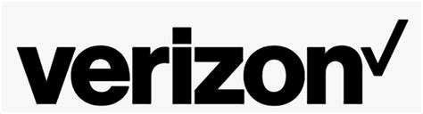 Verizon Logo Black - Verizon Logo High Resolution, HD Png Download - kindpng