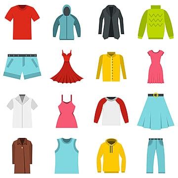 Different Clothes Clipart Images | Free Download | PNG Transparent ...