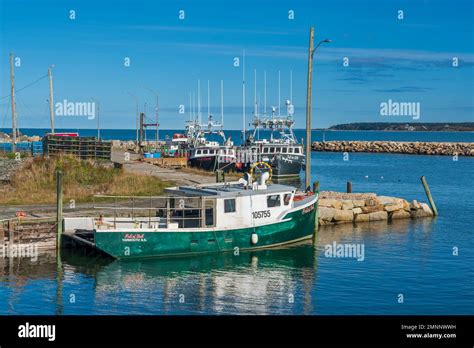 The small fishing village of Sanford, Nova Scotia, Canada Stock Photo ...