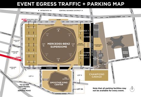 Traffic Advisory | Mercedes-Benz Superdome