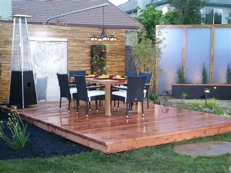 Ground Level Deck Ideas | Examples and Forms