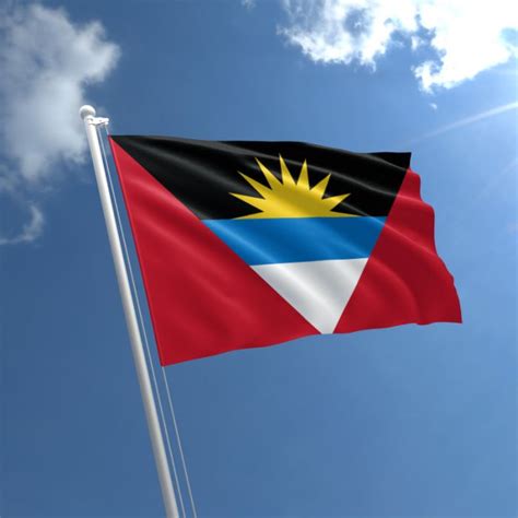 Small Antigua & Barbuda Flag | 3 x 2 ft Flag | The Flag Shop