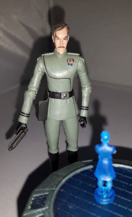 Wullf Yularen Figure Clone Wars Collection, 2009 Action Figure Star Wars