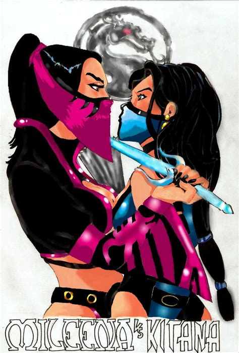 Kitana vs Mileena by belzebbub on deviantART