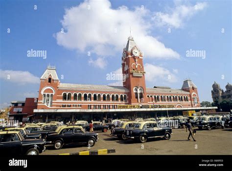 chennai central railway station, chennai, tamil nadu, india Stock Photo ...