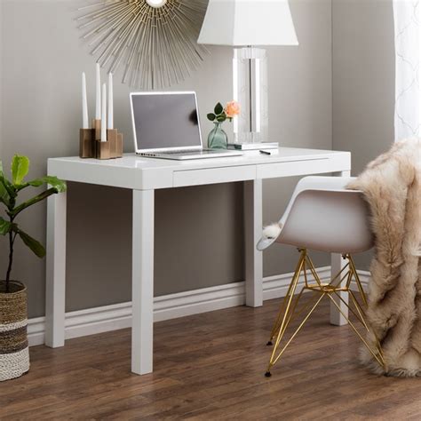 Student Desk White - 10761179 - Overstock.com Shopping - Great Deals on I Love Living Desks