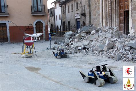 Human-robot disaster response team successfully deployed robots in earthquake damaged monuments ...