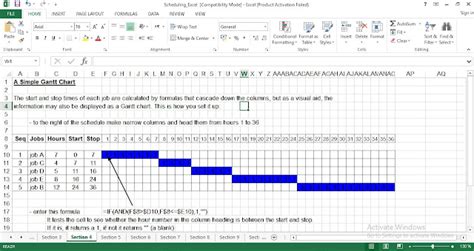 Production Schedule Template Excel