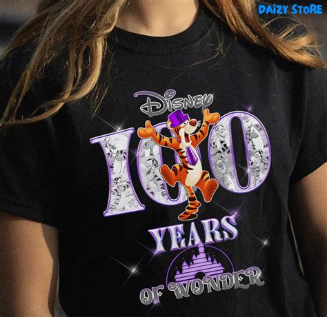 Disney 100th Anniversary Tigger T-shirt A Design For All Ages