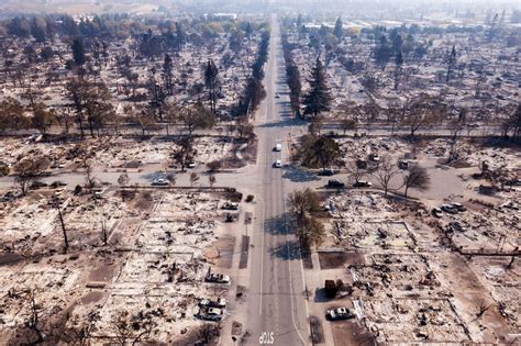 Horror Of California Wildfires Captured In Satellite And Aerial Photos | HuffPost