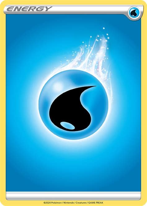 Water Energy - SWSH01: Sword & Shield Base Set - Pokemon