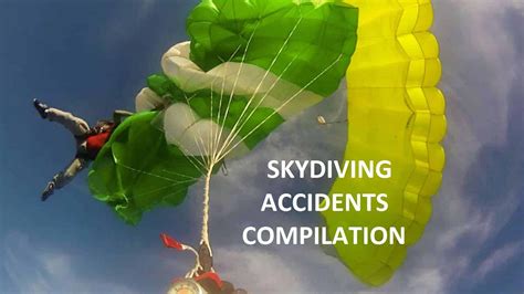 Skydiving Accidents Compilation - YouTube