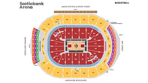 3D Seating / Maps | Scotiabank Arena