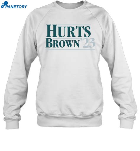 Philadelphia Eagles Jalen Hurts Hurts Brown 23 Shirt 2024