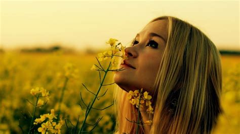 Free photo: Girl Smelling Flower - Activity, Flower, Fragrant - Free Download - Jooinn