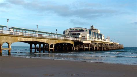 Bournemouth - Pier Beach, located in beatifully sunny Bournemouth