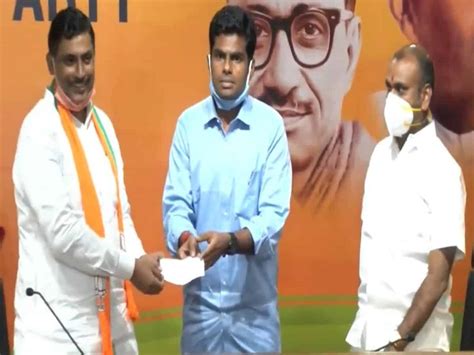 Karnataka: Former IPS officer Annamalai joins BJP