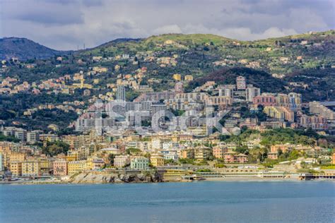 Genova Waterfront, Italy Stock Photo | Royalty-Free | FreeImages