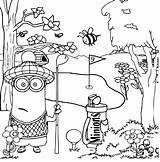 Kids Golf Coloring Pages sketch template