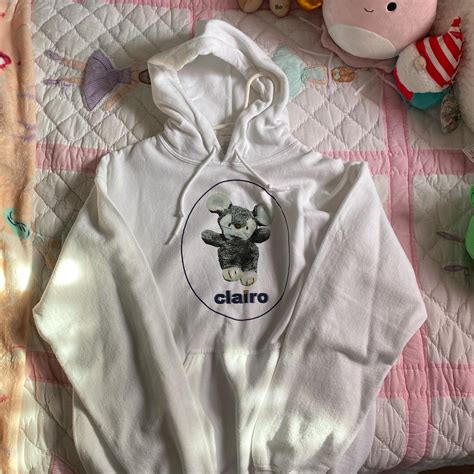 clairo immunity tour hoodie -size medium -originally... - Depop