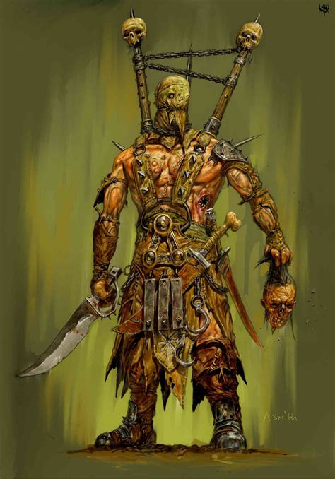 Cultist Champion | Warhammer fantasy battle, Scifi fantasy art, Warhammer