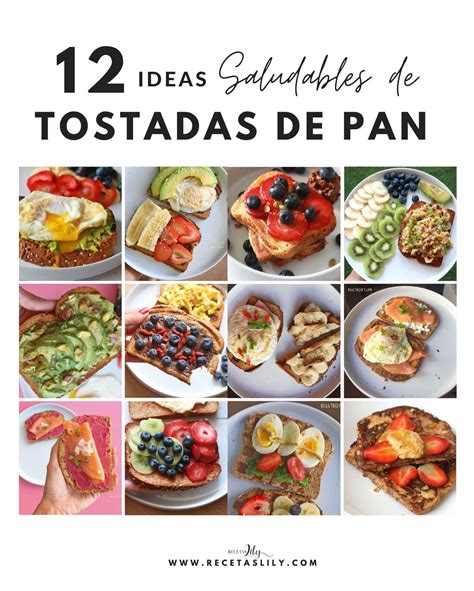 12 IDEAS DE TOSTADAS FACILES PARA EL DESAYUNO