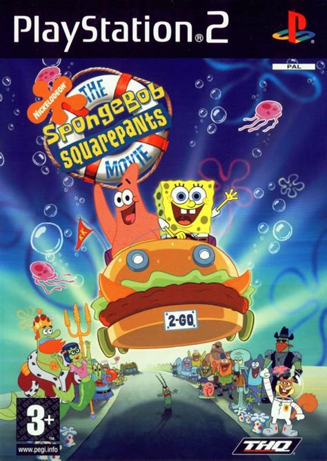 SpongeBob SquarePants: The Movie (2004) PlayStation 2 box cover art ...