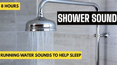 8 Hour | Shower Sound Effect - Running Shower Sounds for Sleep - YouTube