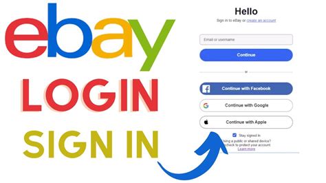 How to Login eBay Account Online on Web Browser? eBay Sign In on Computer | ebay.com Login Page ...