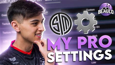 Beaulo's Pro Siege Settings (Sensitivity, Graphics, Display, etc.) - Rainbow Six Siege - YouTube