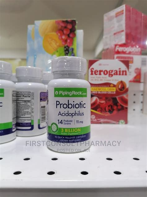 Piping Rock Probiotics Acidophilusx 60 in Surulere - Vitamins & Supplements, Firstconsult ...