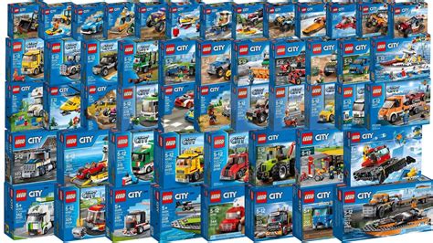 All LEGO City Great Vehicles Sets 2012-2021 Compilation/Collection ...