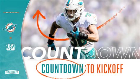 Miami Dolphins at Cincinnati Bengals | Countdown to Kickoff