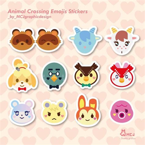 Customizable Animal Crossing Stickers Stickers for Nintendo - Etsy