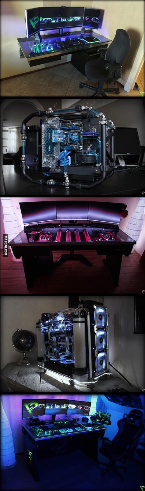 How much would a pc like this cost? - Gaming | Computer setup, Computer ...