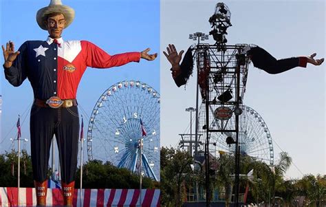 Big Tex, State Fair of Texas icon for 60 years, goes up in flames - syracuse.com