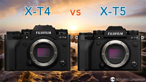 Fujifilm X-T4 vs X-T5 - The 10 Main Differences - Mirrorless Comparison