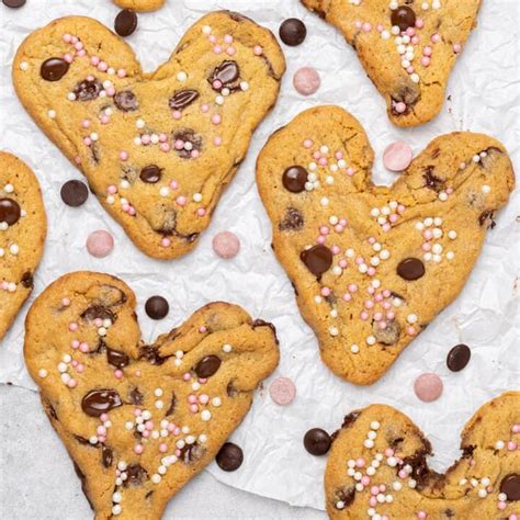 Heart Shaped Cookies - Spatula Desserts