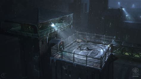 Batman: Arkham Origins Concept Art by Daniel Kvasznicza | Concept Art World