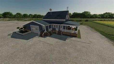 American Farmhouse v1.0 FS22 Mod | Farming Simulator 22 Mod