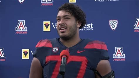 Arizona Football Spring Practice Interview - Jordan Morgan - YouTube