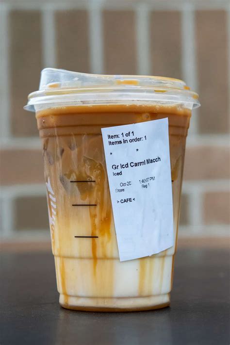 Starbucks Caramel Macchiato Guide: Including Caffeine & Sizes » Grounds ...