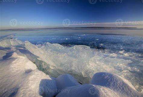 Lake Superior in Winter 6031527 Stock Photo at Vecteezy