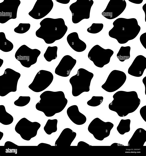 Cow Seamless Pattern Background Illustration Stock Photo - Alamy