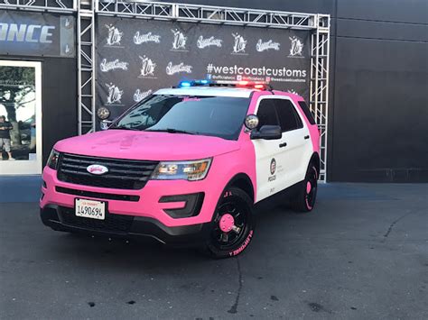 The William H. Parker Los Angeles Police Foundation: Unveiling of New LAPD Pink Police Car